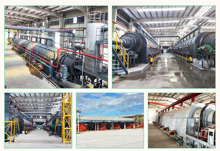 废轮裂解胎炼油设备