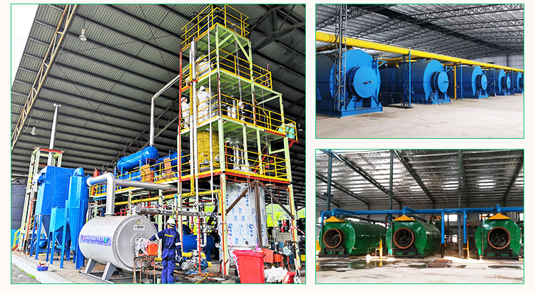 轮胎裂解炼油设备